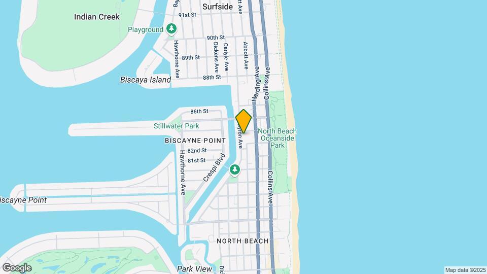 8329 Byron Ave Mapa y Detalles de la Ubicación