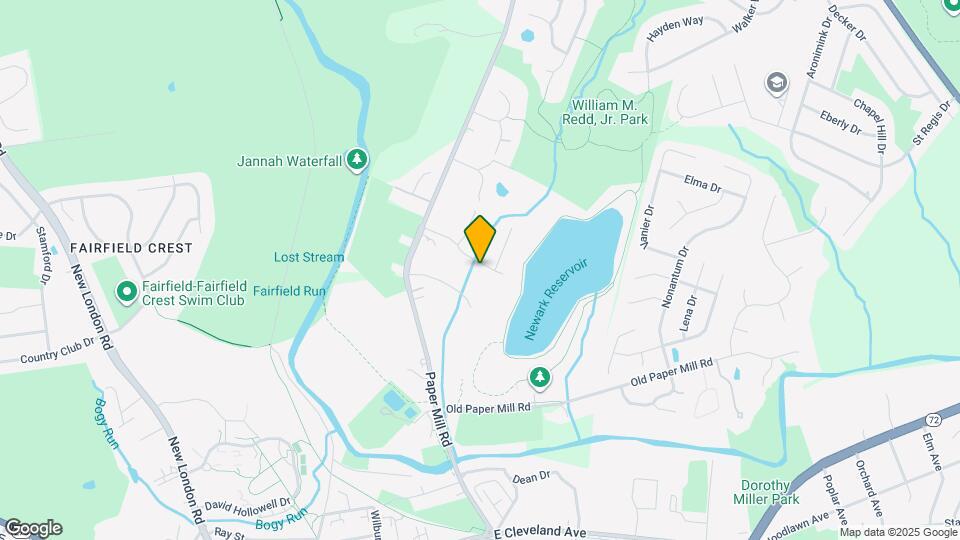 121 Register Dr Map and Location Details