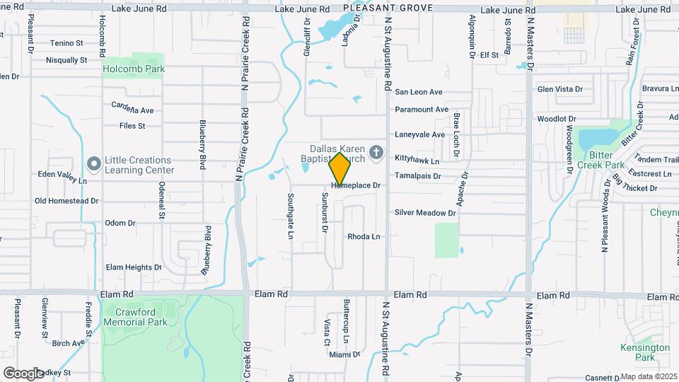 9334 Homeplace Dr Map and Location Details