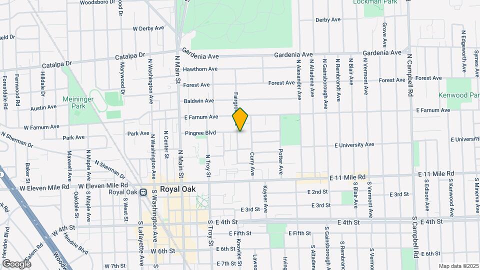 414 Fairgrove Ave Mapa y Detalles de la Ubicación