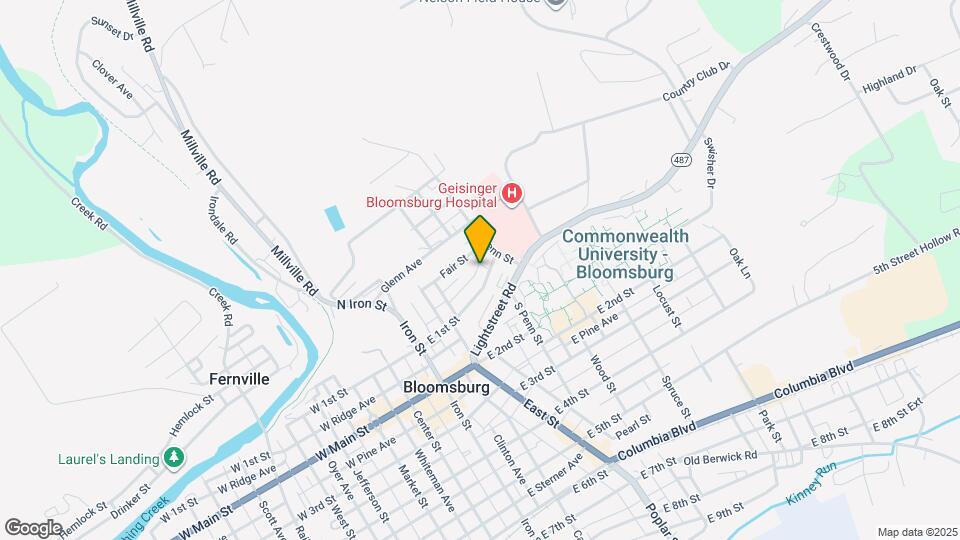 308 Lockard Ave Map and Location Details