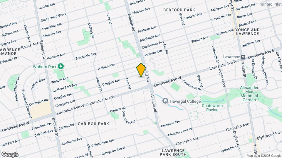 336 Glengarry Ave Map and Location Details