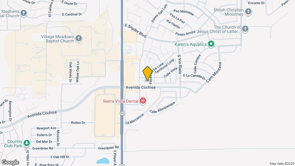 1948 Paseo De La Luna-Unit -7 Map and Location Details