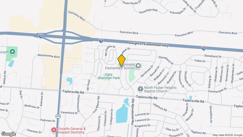 7718 Blackshear Dr Map and Location Details