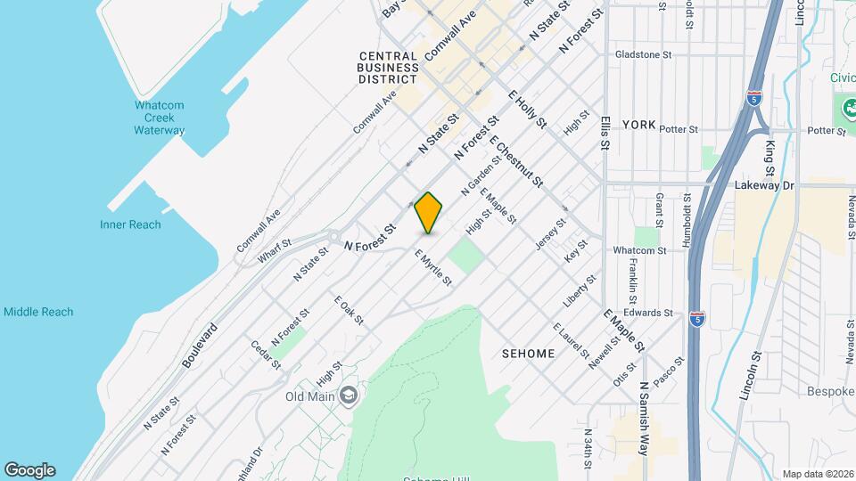 910 N Garden St Map and Location Details