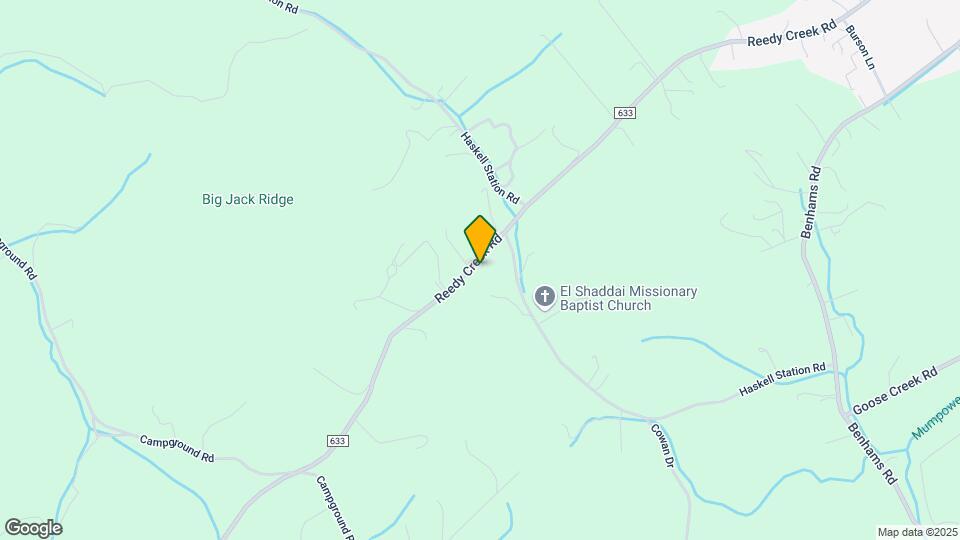 8638 Reedy Creek Rd Map and Location Details