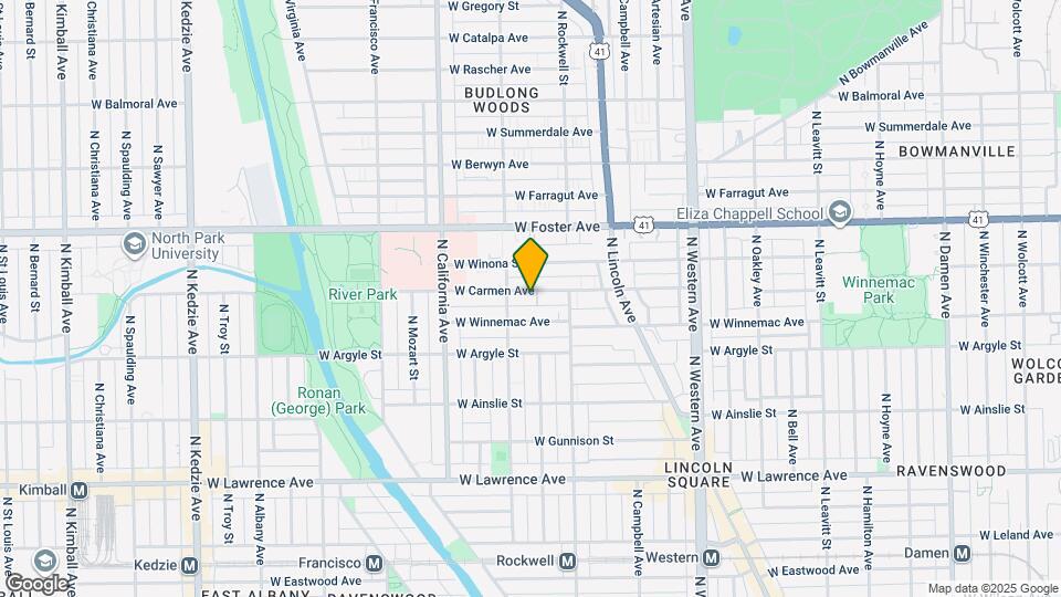 2641 W Carmen Ave Mapa y Detalles de la Ubicación