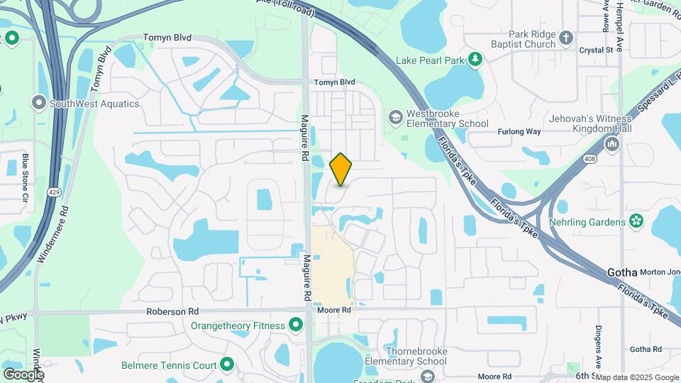 234 Bridge Creek Blvd Map and Location Details