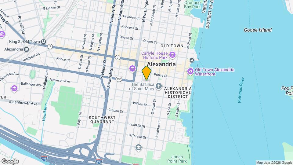 509 Duke St Map and Location Details