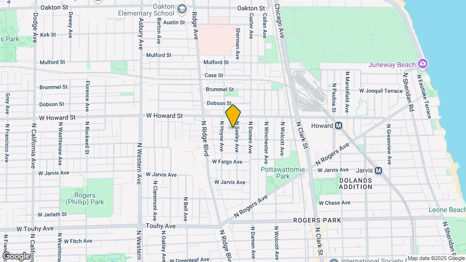 7516-7524 N Seeley Ave Mapa y Detalles de la Ubicación