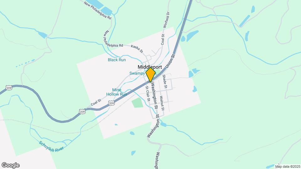 33 Washington St Map and Location Details