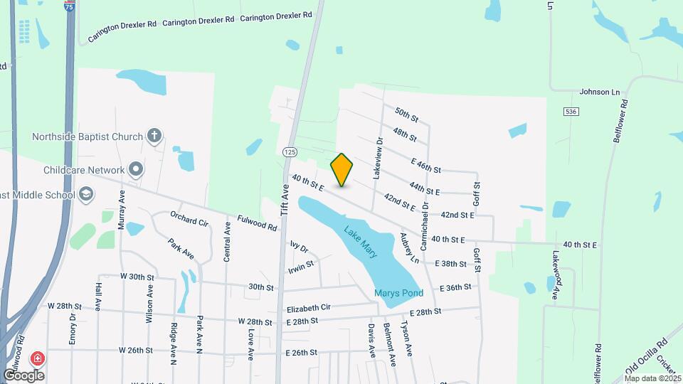 609 40 th St E Map and Location Details