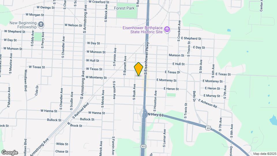 225 W Monterey St Map and Location Details