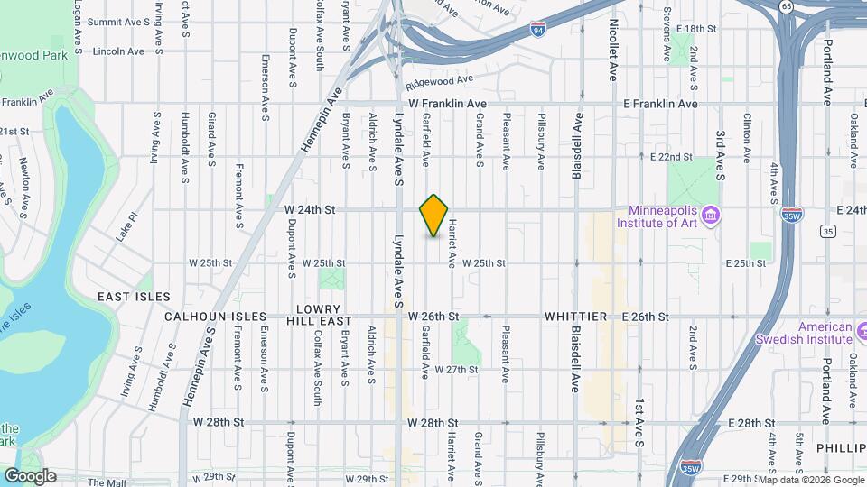 2437 Garfield Ave, Unit Unit #1 Map and Location Details