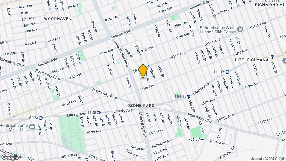 101-43 95th St Map and Location Details