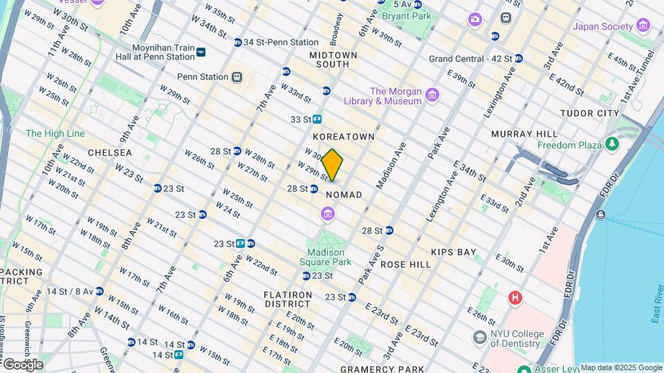 2-4 W 29th St Map and Location Details