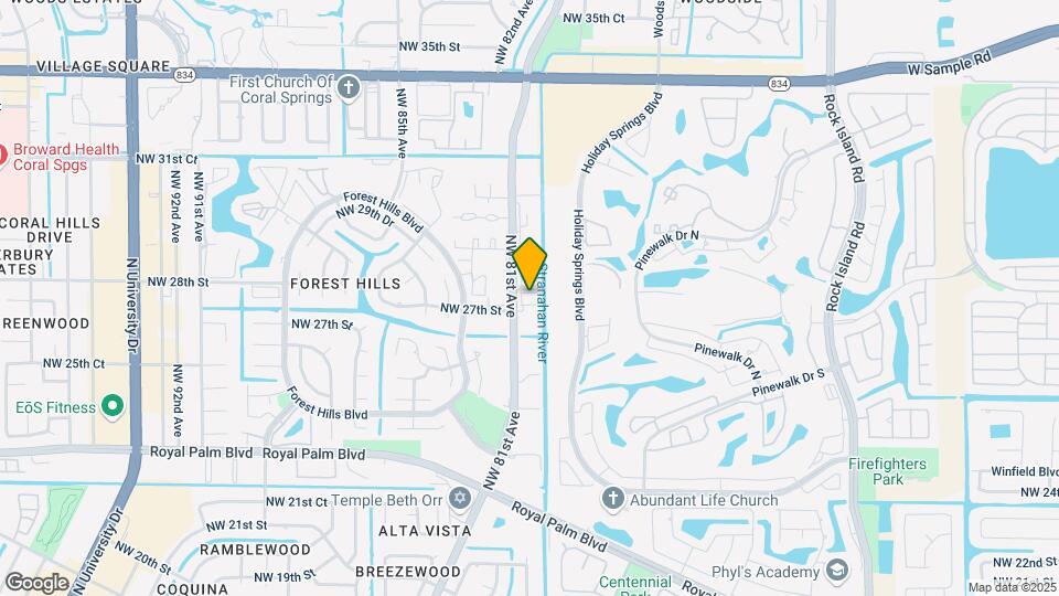 2701 Riverside Dr, Unit 308-B Map and Location Details