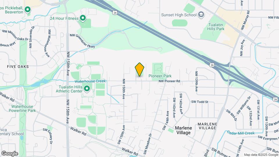 14790 NW Yellowstone Ct Map and Location Details