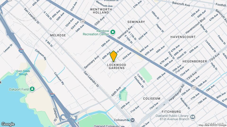 6208 Fenham St Map and Location Details