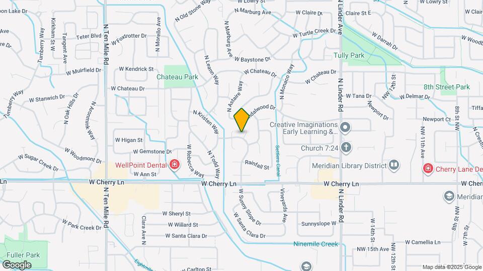 2023 N Glennfield Pl Map and Location Details