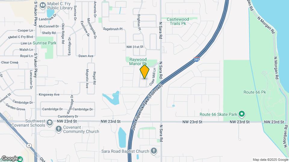 2813 Sun Berry Way Map and Location Details