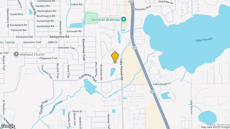 724 Forest Glen Ct Map and Location Details