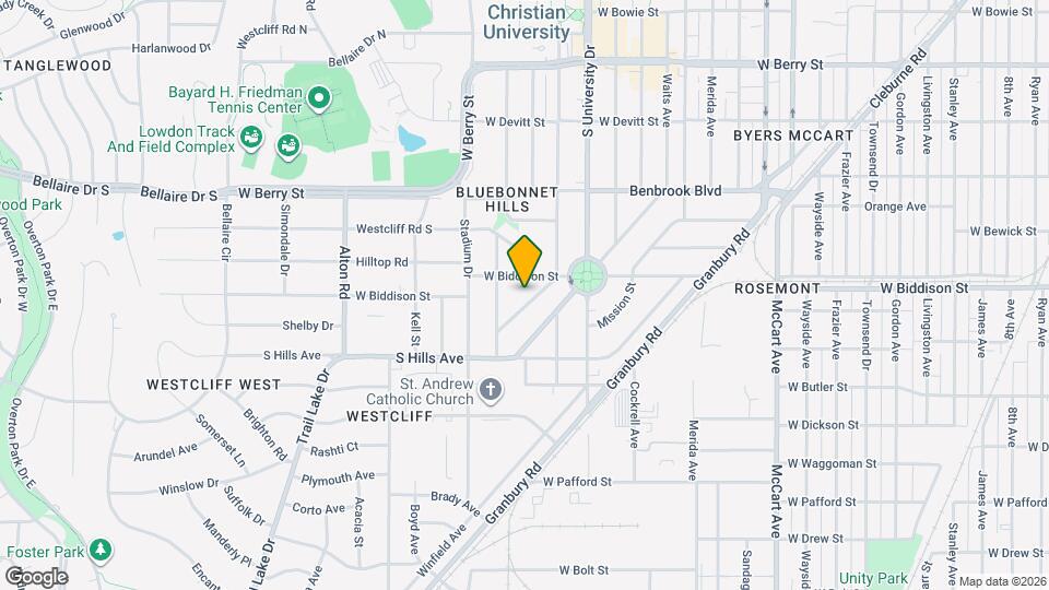 3528 Rogers Ave Map and Location Details