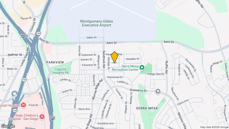 8841 Sovereign Rd Map and Location Details