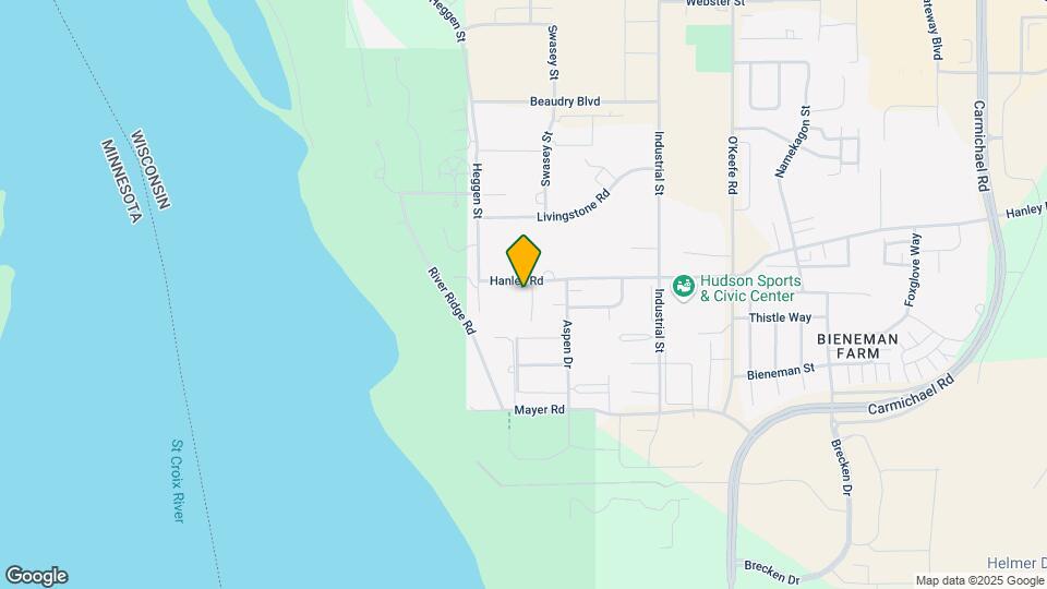 1601 Redwood Dr Map and Location Details