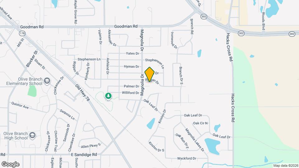 10340 Palmer Cove Map and Location Details