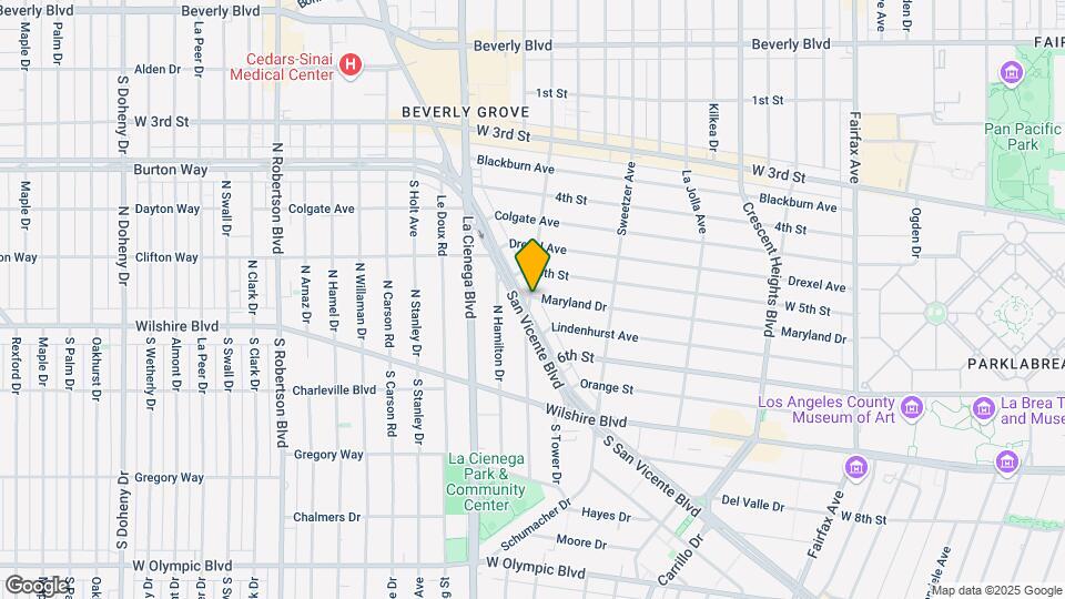 530 S Orlando Ave Map and Location Details