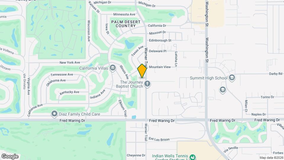 43320 Texas Ave Map and Location Details