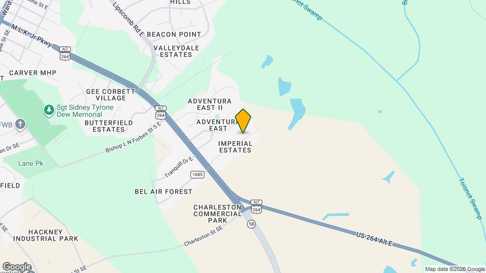 2223 Imperial Ave E Map and Location Details
