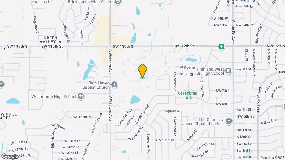 12327 Greenlea Chase W Map and Location Details