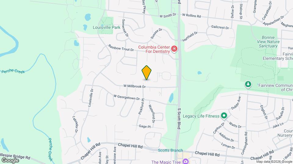 Anderson 4513 Millbrook Map and Location Details