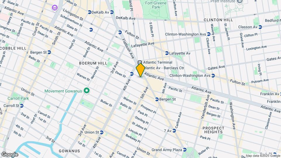 590 Pacific St Map and Location Details