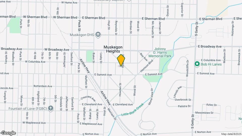 2913 Howden St Map and Location Details