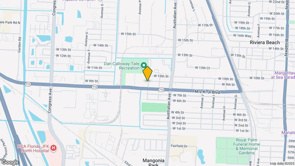 1401 W 9th St Map and Location Details