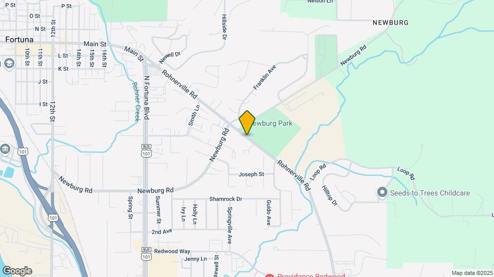 2724 Rohnerville Rd Map and Location Details