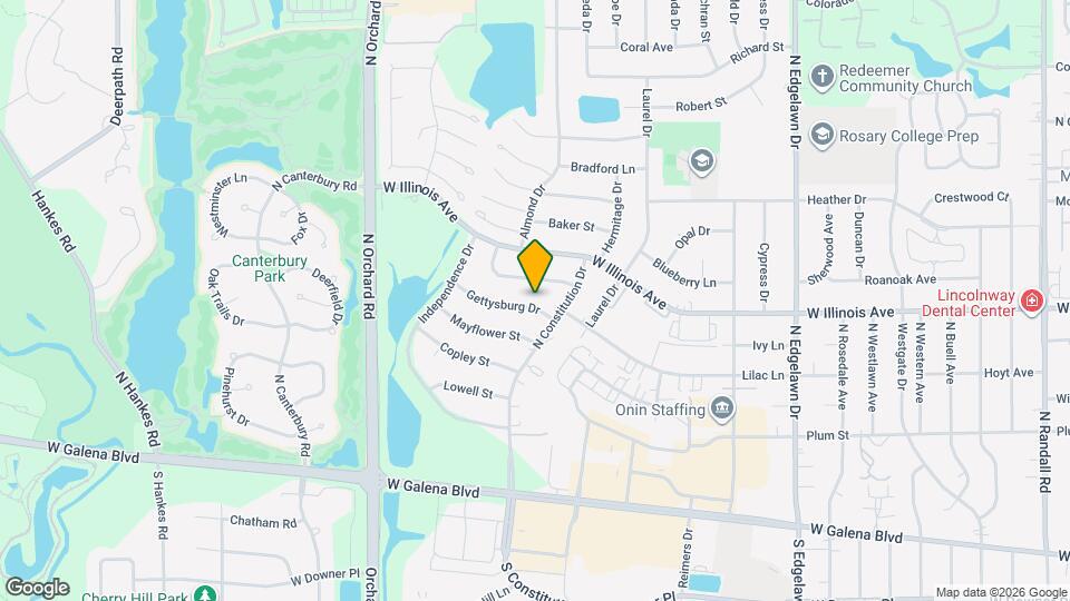 2221 Gettysburg Dr Map and Location Details
