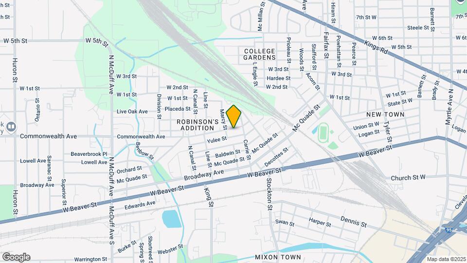 2034 Commonwealth Ave Map and Location Details