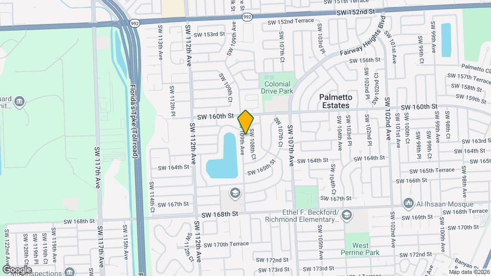 16211 SW 109th Ave Map and Location Details