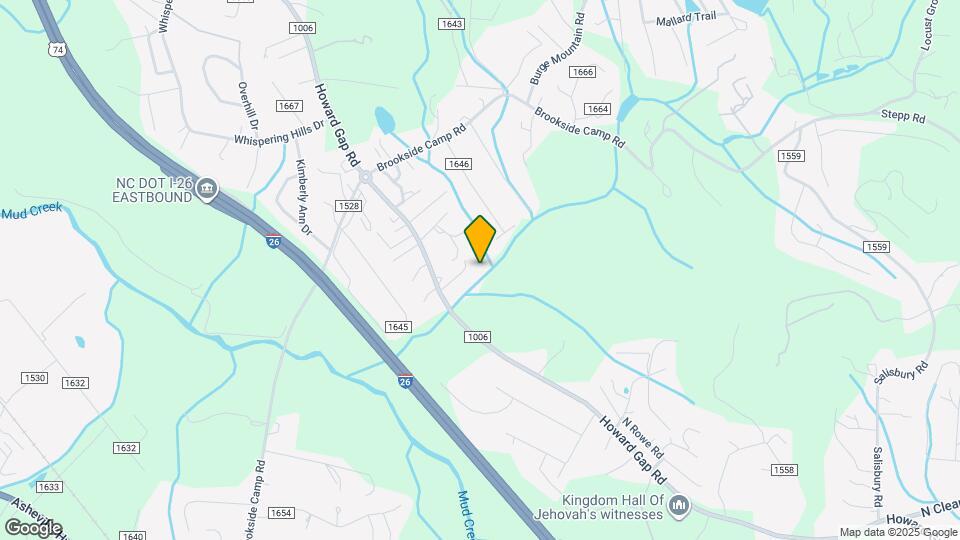 232 Cedar Creek Dr Map and Location Details