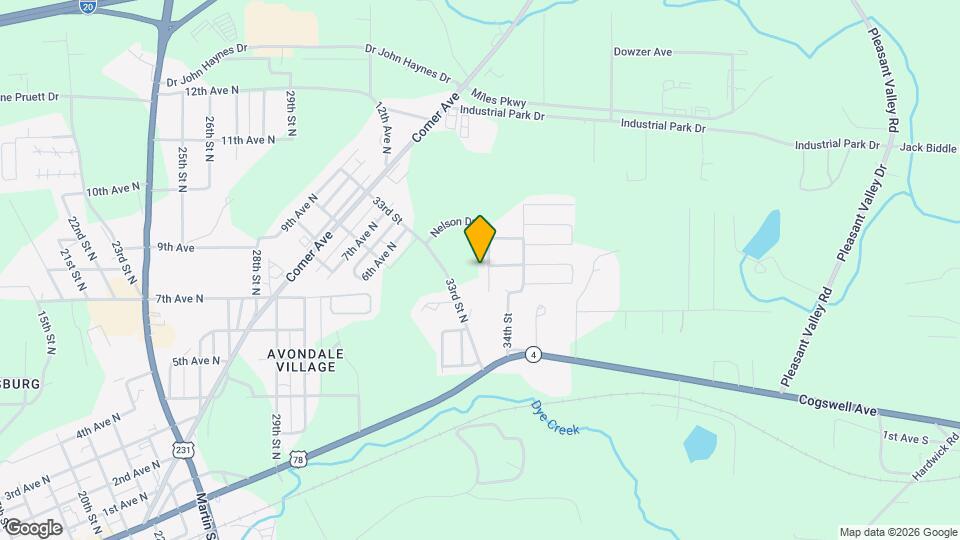 213 Ashley Dr Map and Location Details