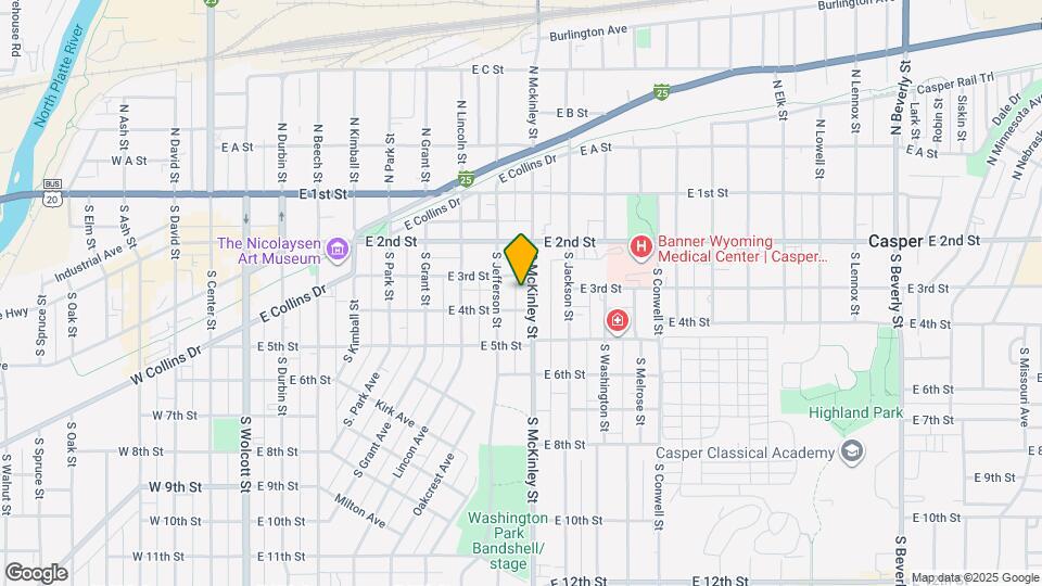 324 S McKinley St Mapa y Detalles de la Ubicación