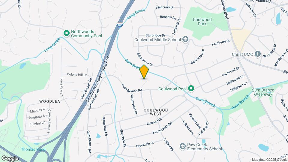 231 Woodlynn Dr Mapa y Detalles de la Ubicación