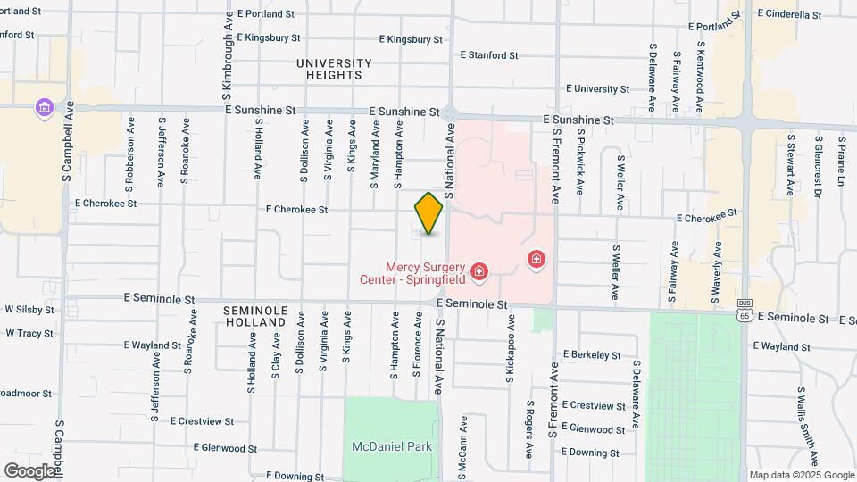 2048 S Florence Ave Mapa y Detalles de la Ubicación