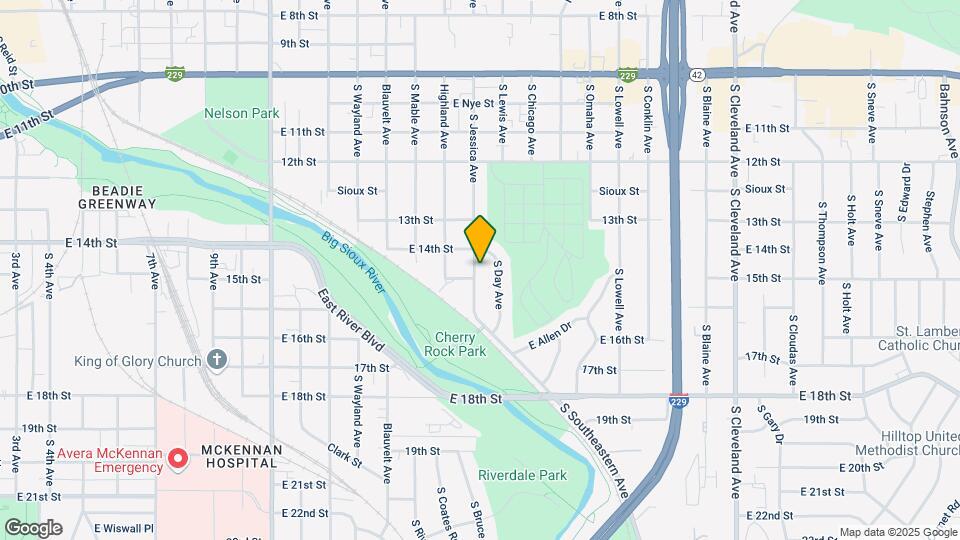 808 S Jessica Ave Map and Location Details
