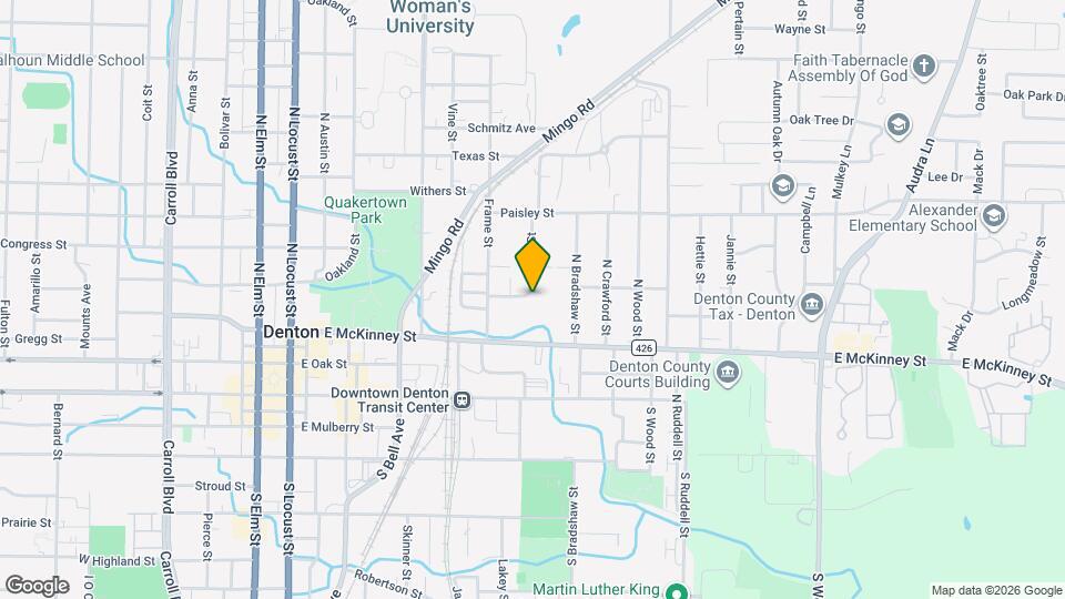 624 Uland St Map and Location Details