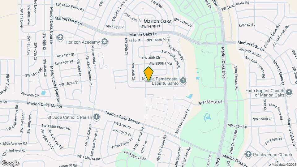 15082 SW 38th Cir Map and Location Details